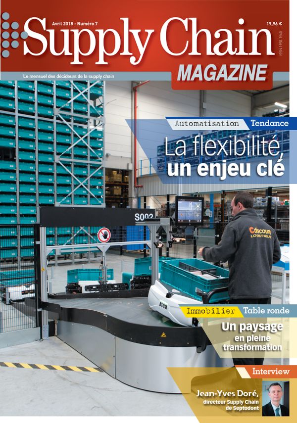 Couverture magazine supply chain magazine n° 7