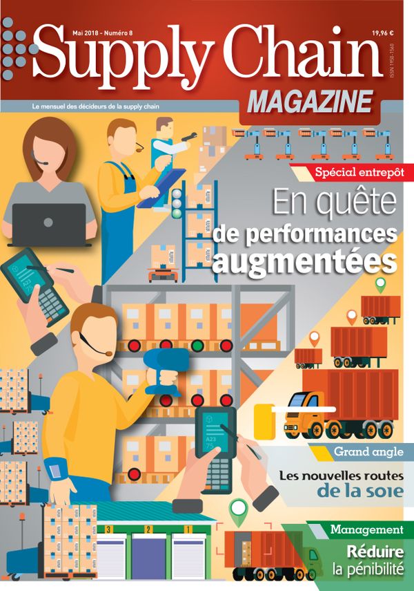 Couverture magazine supply chain magazine n° 8
