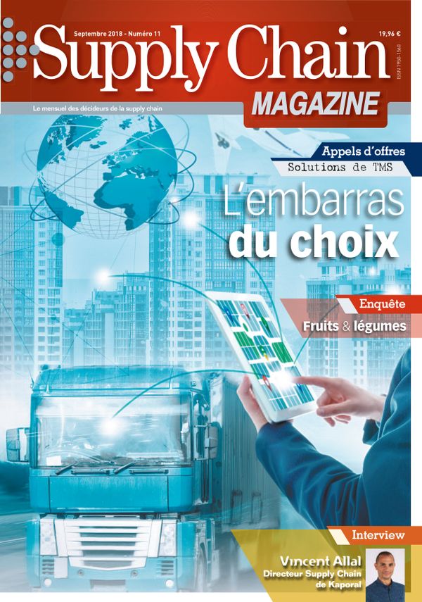 Couverture magazine supply chain magazine n° 11