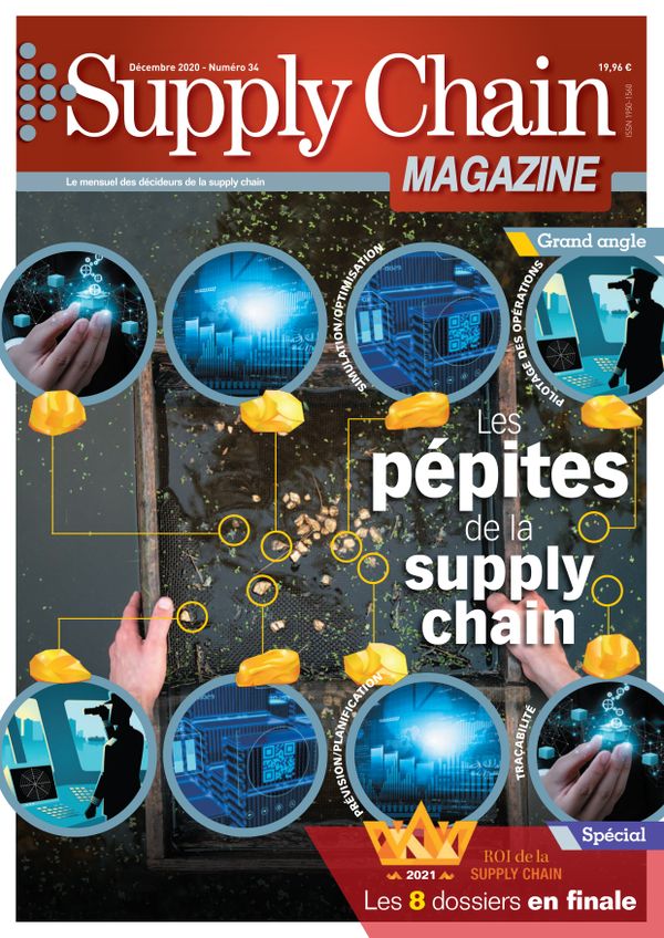 Couverture magazine supply chain magazine n° 34