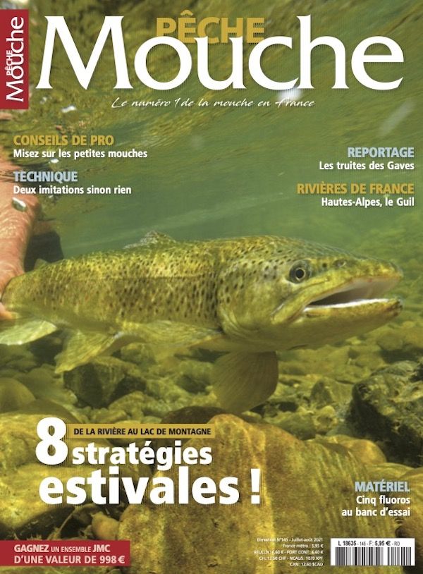 Couverture magazine Pêche Mouche n° 145