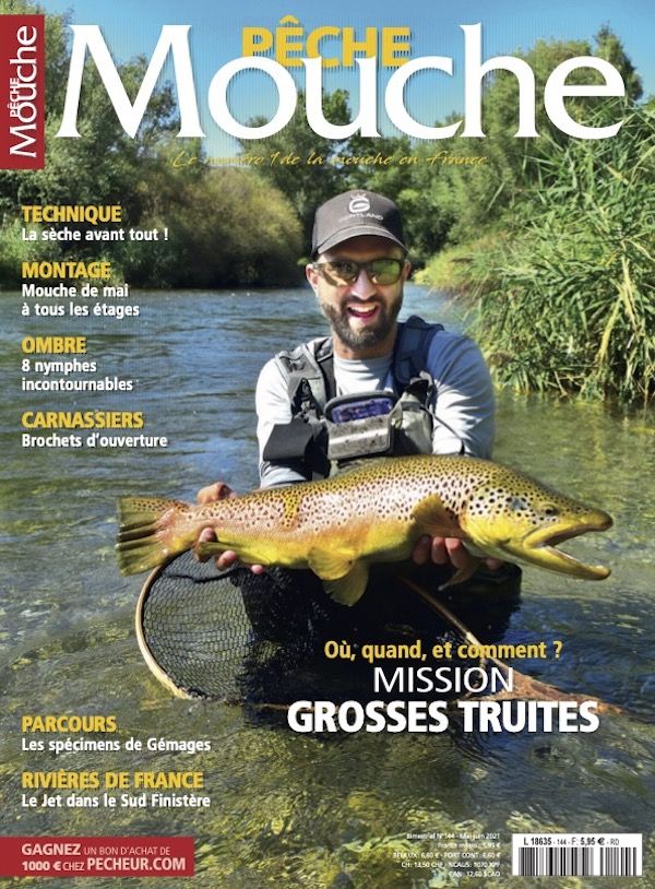Couverture magazine Pêche Mouche n° 143