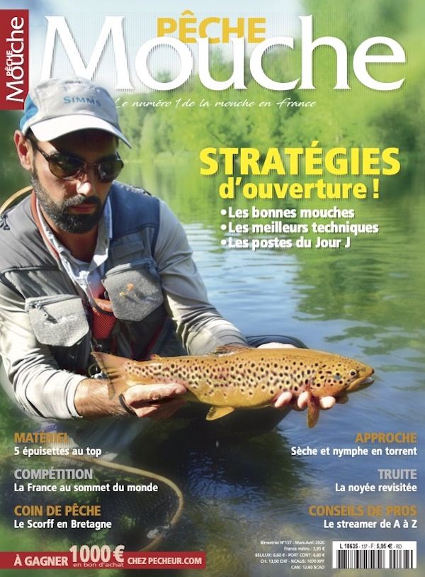 Couverture magazine Pêche Mouche n° 137