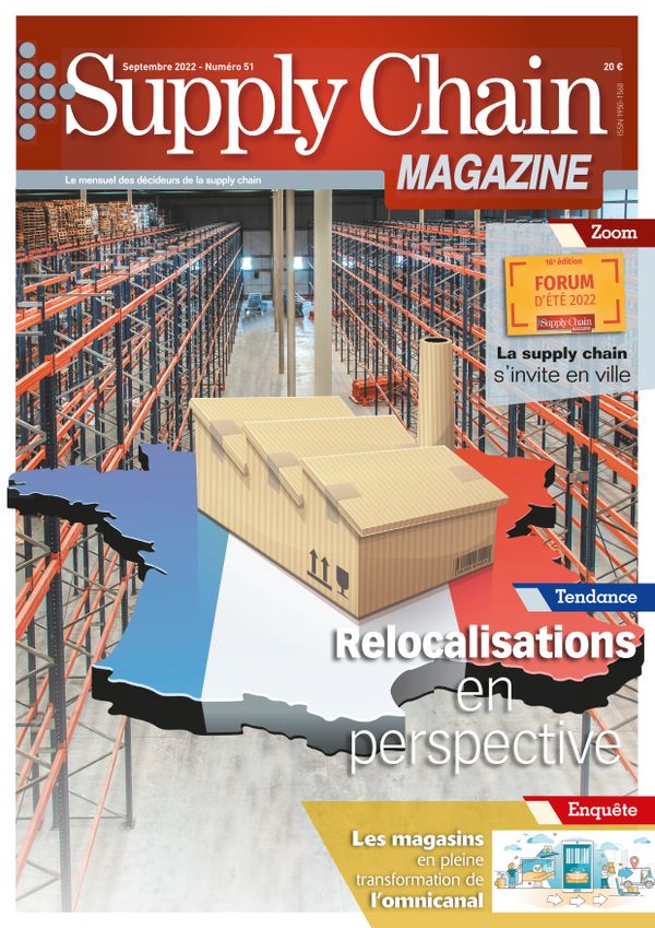 Couverture magazine supply chain magazine n° 51