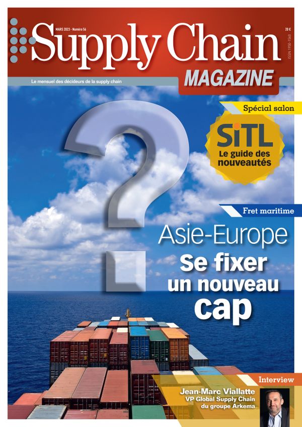 Couverture magazine supply chain magazine n° 056