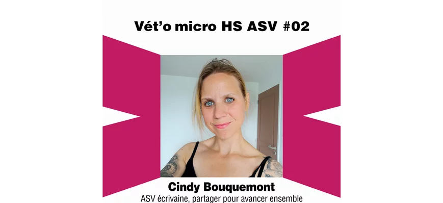 HS ASV #02 - Cindy Bouquemont - ASV écrivaine, par